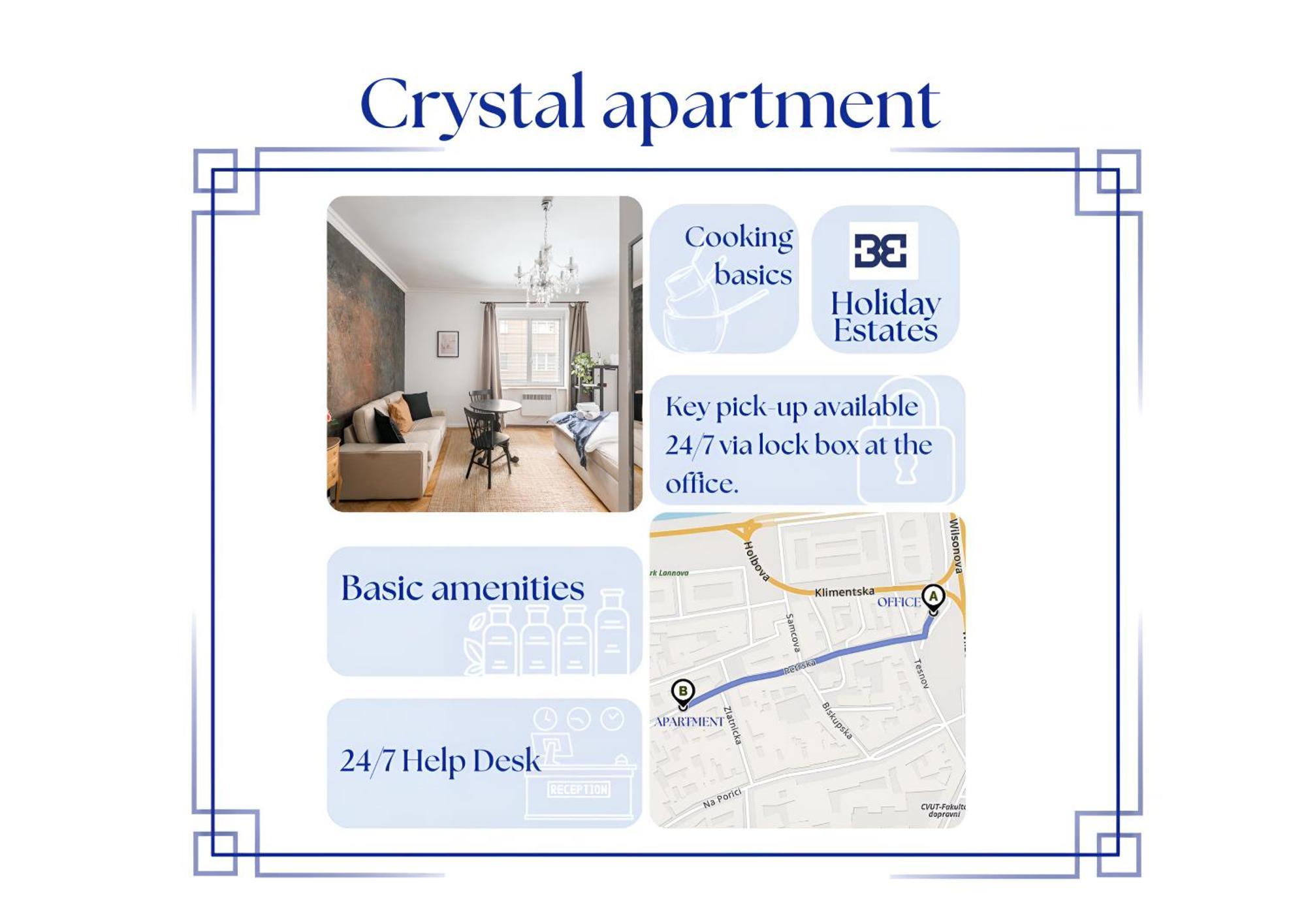 Crystal Apartment プラハ エクステリア 写真